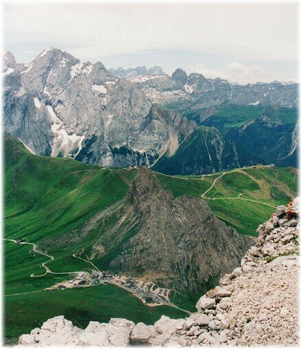 Sedlo Passo Pordoi