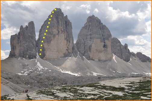 Dibonakante na Cima Grande